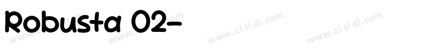 Robusta 02字体转换